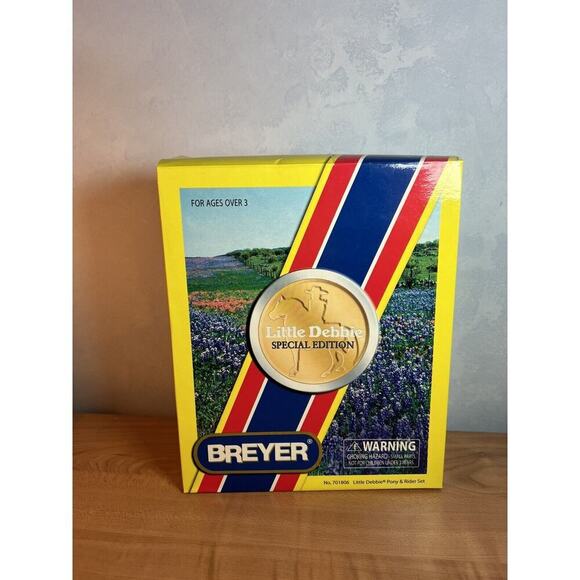 2004 Little Debbie Special Edition Doll On Breyer Horse 701806 - Picture 1 of 7